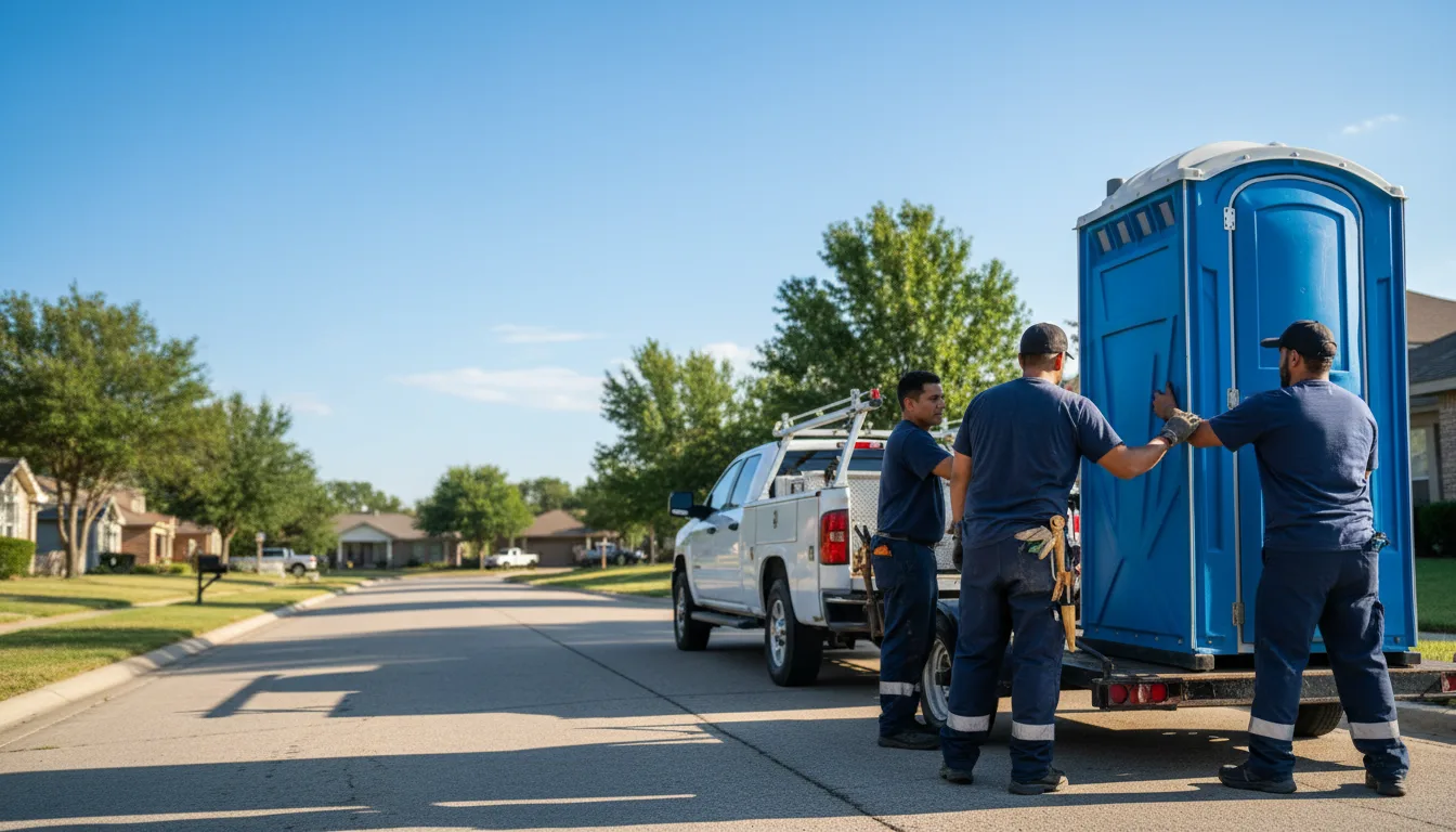 Portable Toilet Rental in Magnolia, TX near me